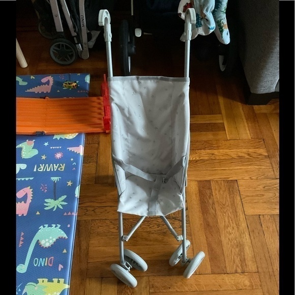 POTTERY Barn Kids Umbrella Doll Stroller Boy Girl Toy Learning Montessori - Picture 6 of 8